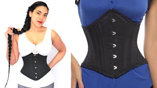 REVIEW Kayla Pointed Cincher Glamorous Corset  Lucys Corsetry [upl. by Artimas]