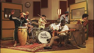 Bruno Mars Anderson Paak Silk Sonic  Leave the Door Open Official Video [upl. by Annahsal]