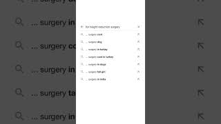 📏  48 cm  196 cm ➡️ 1912 cm   Height Reduction Surgery [upl. by Yengac]