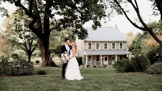 Jake and Elyssas beautiful wedding at The Farm at Eagles Ridge in Lancaster PA [upl. by Aicemat790]