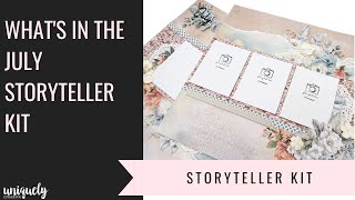 Uniquely Creative July Storyteller Kit [upl. by Sacha]