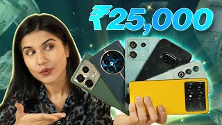 Best Phones Under ₹ 25000 in 2024 My Top 7 Picks [upl. by Ainoz580]