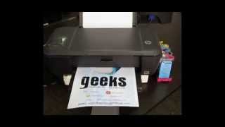 SISTEMA CONTINUO HP DESKJET 2000 GEEKS SOPORTE TECNICO TACNA [upl. by Lorre]