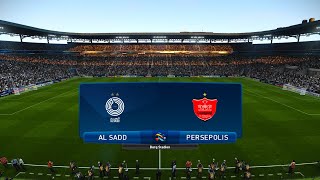 AlSadd vs Persepolis 21102024 AFC Champions League Elite PES 2021 [upl. by Enairb885]