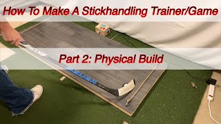 Tutorial on how to build a homemade superdeker handling trainer Part 2 physical build [upl. by Kurtz]