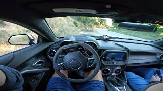 High RPMS on Glendora Mountain Road in Camaro SS 1LE POV [upl. by Carlotta]