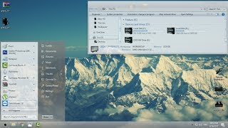 Windows 10 theme Glass Onion [upl. by Ttehr]