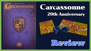 Carcassonne 20th Anniversary  Board Game Review [upl. by Amias]