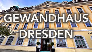 Gewandhaus Dresden  4K video tour of one of Dresdens most historic boutique hotels [upl. by Edualcnaej702]