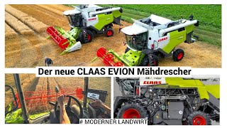 Der neue CLAAS EVION Mähdrescher  Highlights und Technische Daten [upl. by Lehacim]