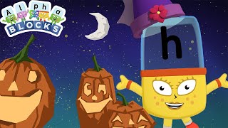 Halloween Holidays  Learn to Read  officialalphablocks [upl. by Lubbock]