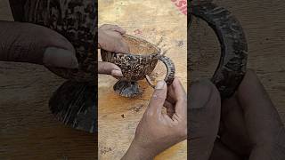 தேங்கா ஓடுல இப்படி கூட செய்யலாமா🔥 Coconut Shell Reuse Ideas reuse coconut [upl. by Elvis306]