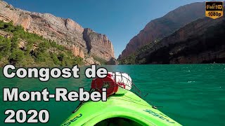 Kayaking at Congost de MontRebei  POV  Nature Video  Relax Experience [upl. by Towbin]