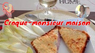 Le croquemonsieur que vous allez adorer Fait maison [upl. by Naldo]