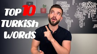 My Top 10 Favorite Turkish Words 🇹🇷 Learn Turkish With Me [upl. by Stavro]