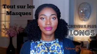 Tout sur les masques pour des cheveux plus LONGS [upl. by Ayhay]