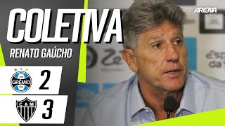 COLETIVA RENATO GAÚCHO  AO VIVO  Grêmio x AtléticoMG  Brasileirão 2024 [upl. by Mollee]