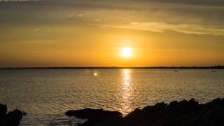 Time Lapse  coucher de Soleil sur la Presquîle de Rhuys [upl. by Aekerly537]