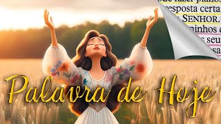 A PALAVRA DE DEUS PARA VOCÊ HOJE 1 Abril AnimaGospel [upl. by Garnet]