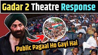 Gadar 2 Theatre Response  Gadar 2 First Day First Show Response  Gadar 2 Movie  Gadar 2 Review [upl. by Arnelle]