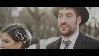 Manhattan Skyline Jewish Wedding Video  Brooklyn NY  Wedding of Eli amp Chaya [upl. by Aneekan]