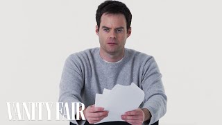 Bill Hader Gives the Worst Audition of All Time  Vanity Fair [upl. by Atnuahs389]