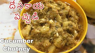 దోసకాయ ముక్కల పచ్చడి Dosakaya Pachadi in Telugu  How to make dosakaya pachadi dosakayachutney [upl. by Atirat]