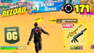 OG Fortnite Reload  Midas Drum Gun OG And Pulse Rifle  High Kill Gameplay  Keyboard amp Mouse [upl. by Aiotal768]