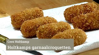 De fameuze garnaalcroquet van Holtkamp [upl. by Zerla]