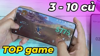 TOP điện thoại chiến game 3  10 Triệu Xiaomi chiếm gần hết bảng xếp hạng [upl. by Akinert]