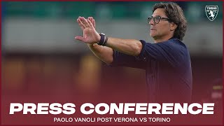 VERONATORINO  PRESS CONFERENCE MISTER VANOLI 🎙️ [upl. by Herv]