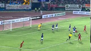 INDONESIA vs MALAYSIA 20 Friendly Match 1492014 FULL HIGHLIGHTS [upl. by Nosde]