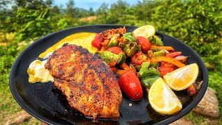 The Most Delicious Chicken Breast Recipe Ever in The Nature [upl. by Wareing219]