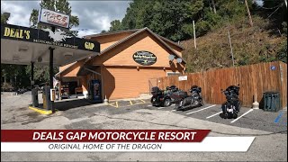 Deals Gap Motorcycle Resort quotThe Original Home of the Dragonquot [upl. by Kenwee817]