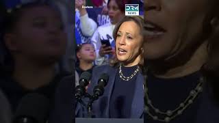 Harris begins Michigan rally with a nod to Gaza victims as she gives closing election pitch  AC1G [upl. by Vaughan]