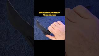 This KNIFE is STUPID and I LOVE IT foldingknife maxace knifeunboxing knifereview blade edc [upl. by Hy]