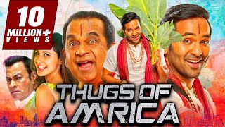 Thugs Of Amrica  Vishnu Manchu Comedy Action Hindi Dubbed Movie  Brahmanandam [upl. by Atteval]