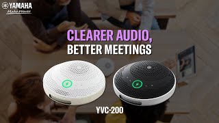 YVC200 Unified Communications Speakerphone Streamline your audio experience [upl. by Franckot728]