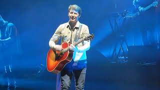 James Blunt Wisemen James Talks and Carry You Home Birmingham Arena 742024 [upl. by Atsahs]