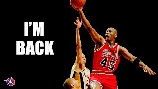 MICHAEL JORDAN IM BACK [upl. by Annoerb171]