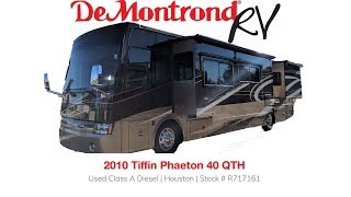 2010 Tiffin Phaeton 40 QTH Detailed Walkthrough [upl. by Hannahsohs]