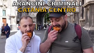 Arancini criminali CATANIA CENTRO [upl. by Janel]