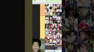 FAVORITE ANIME PROTAGONIST TIER LIST livestreaming shorts anime [upl. by Obnukotalo556]