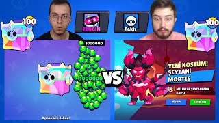 ZENGİN VS FAKİR HESAP 100 ULTRA KUTU AÇILIMI  BRAWL STARS [upl. by Nawk432]