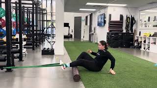 Supine Ankle Distraction vs RB on Foam Roller [upl. by Novy]