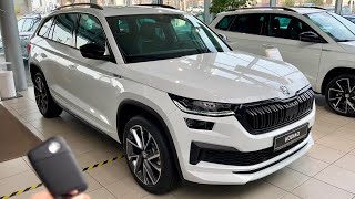 NEW Skoda KODIAQ Sportline 2022 Facelift  FIRST LOOK amp visual REVIEW exterior interior [upl. by Nesline]