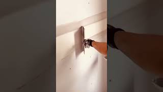 How to putty on a walls wallputtysatisfying [upl. by Bannasch351]