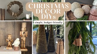 5 Surprisingly Easy DIY Christmas Decor Ideas for 2023 [upl. by Ahseryt]