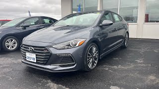 2018 Hyundai Elantra Sport Start Up Exterior Interior amp Full Review [upl. by Ellswerth]