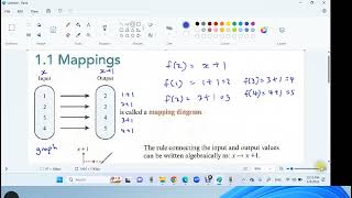 1 1 Mappings [upl. by Ttej]